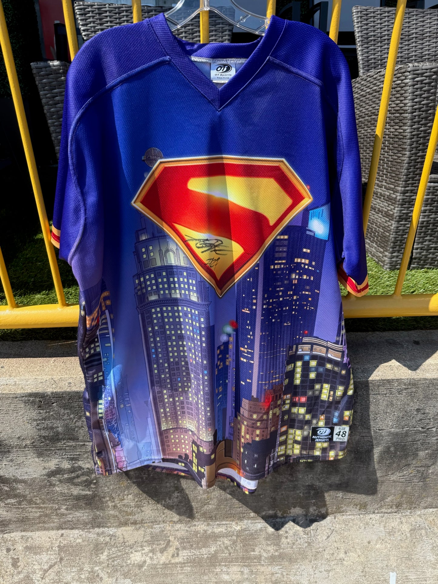Game Worn - Superman Jersey 2025