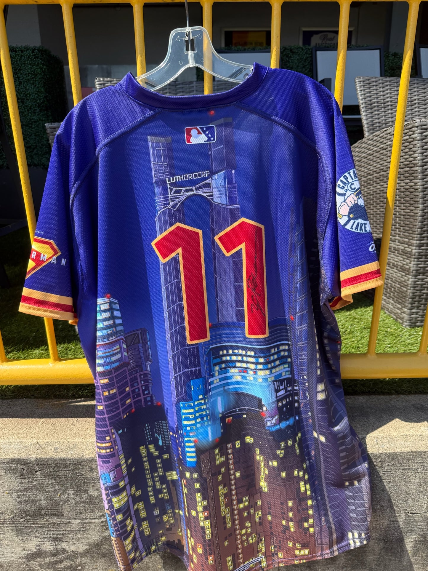 Game Worn - Superman Jersey 2025