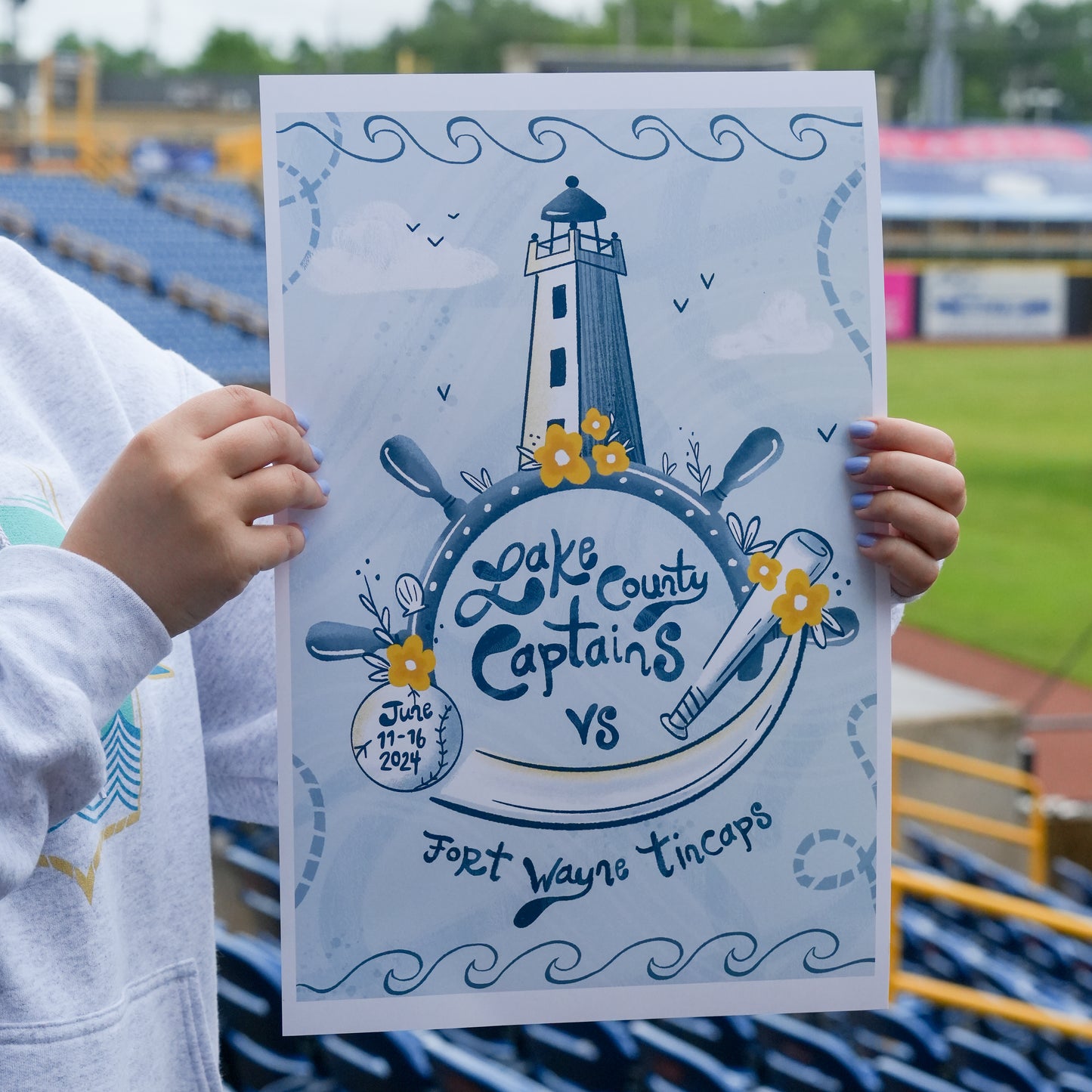 Art Series Poster (June 11-16 Fort Wayne Tincaps)