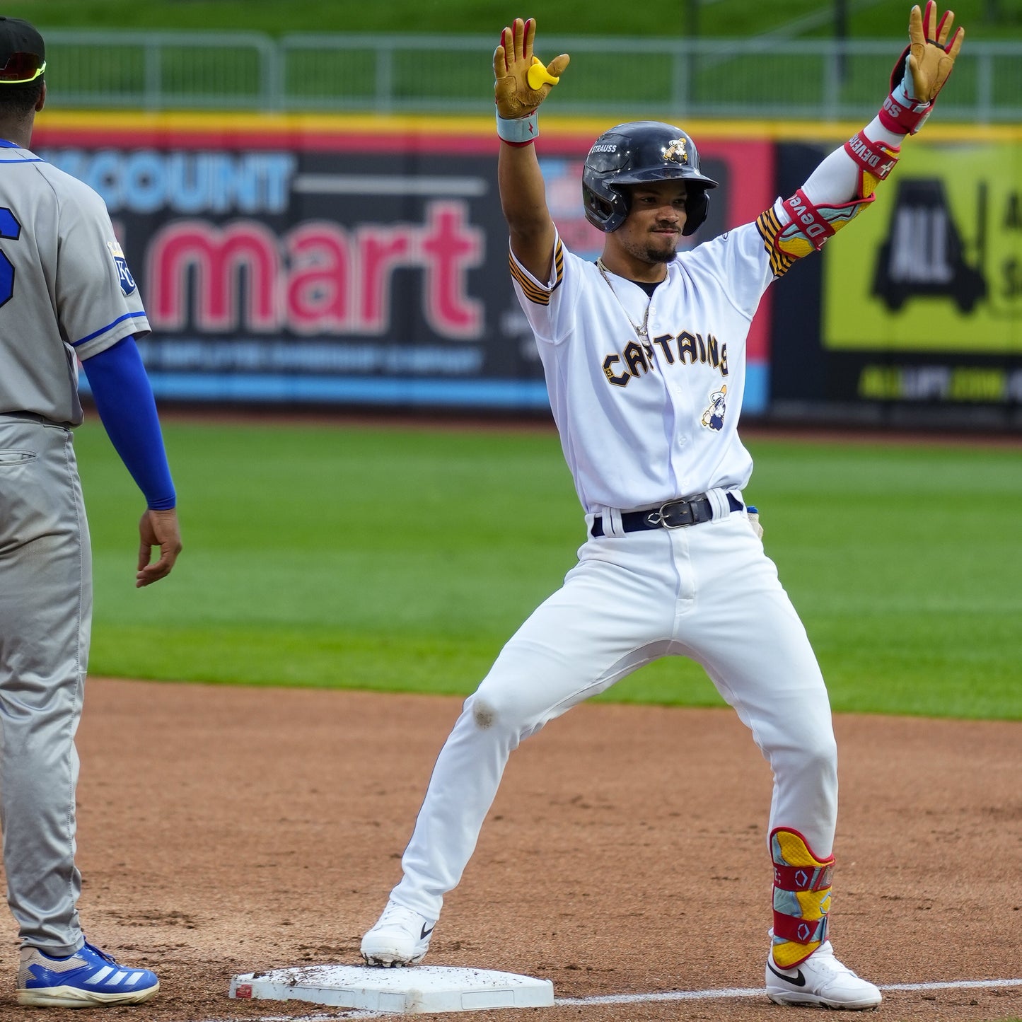 Official League x Lake County Captains Home White Jersey