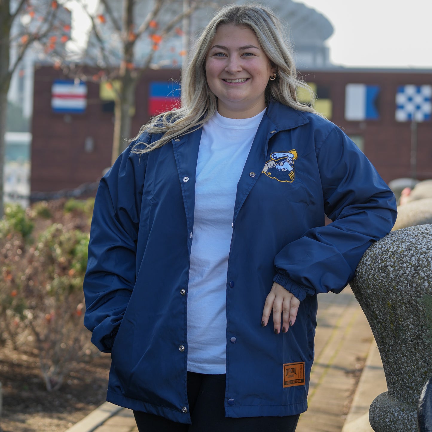 Official League x Lake County Captains Skater Jacket