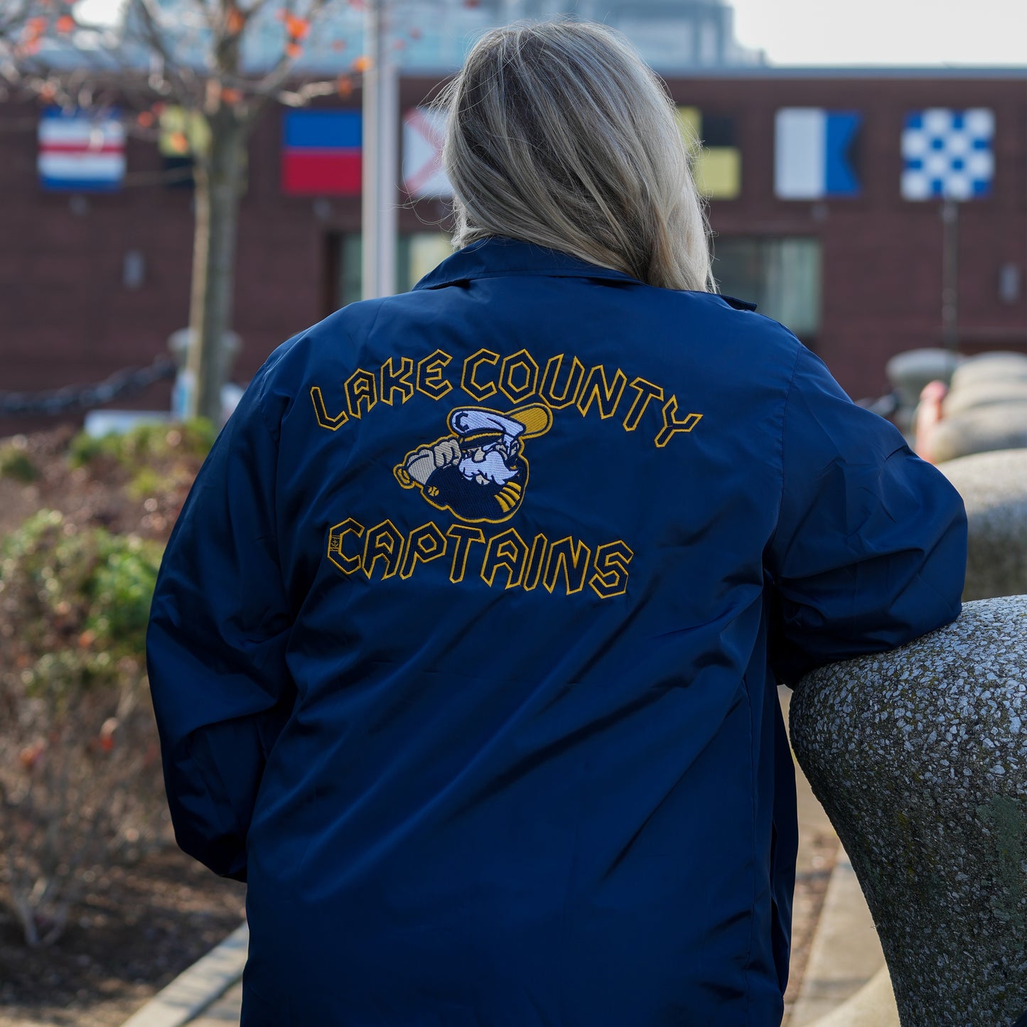 Official League x Lake County Captains Skater Jacket