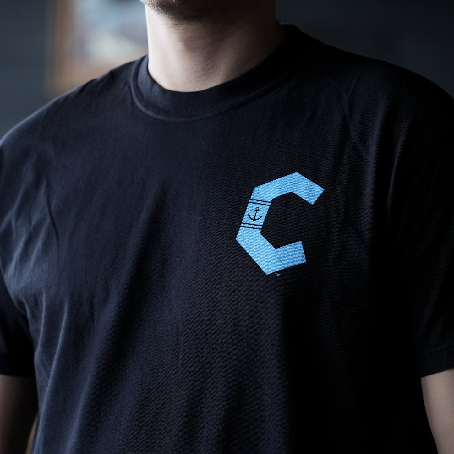 Official League x Lake County Captains Sailing the Captains Wave T-Shirt