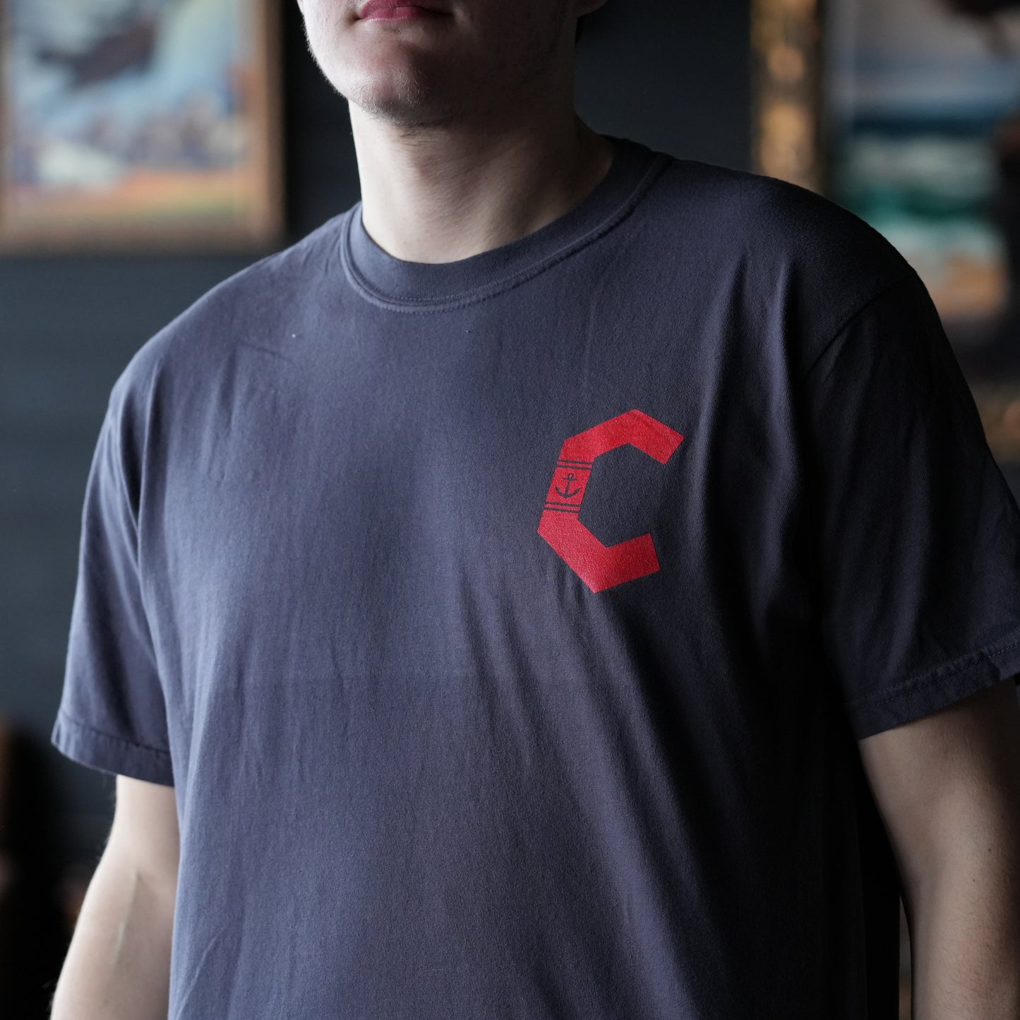 Official League x Lake County Captains Sailing the Captains Wave T-Shirt