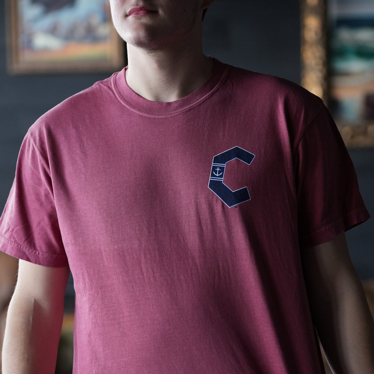 Official League x Lake County Captains Sailing the Captains Wave T-Shirt