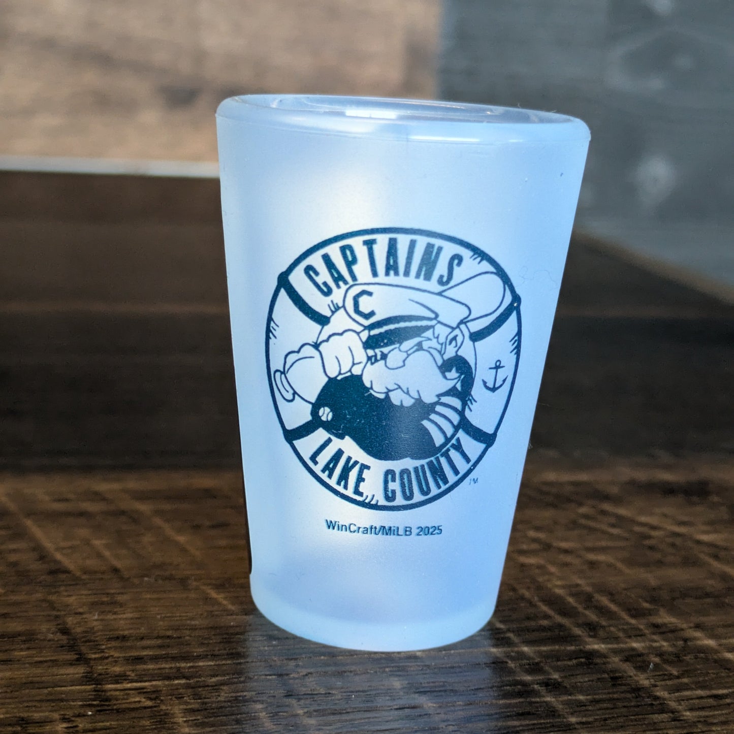 Lake County Captains Shot Glass