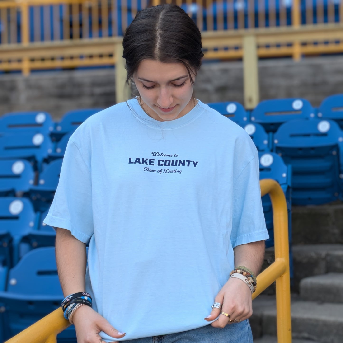 Official League x Lake County Captains 2024 Champions Team of Destiny T-Shirt