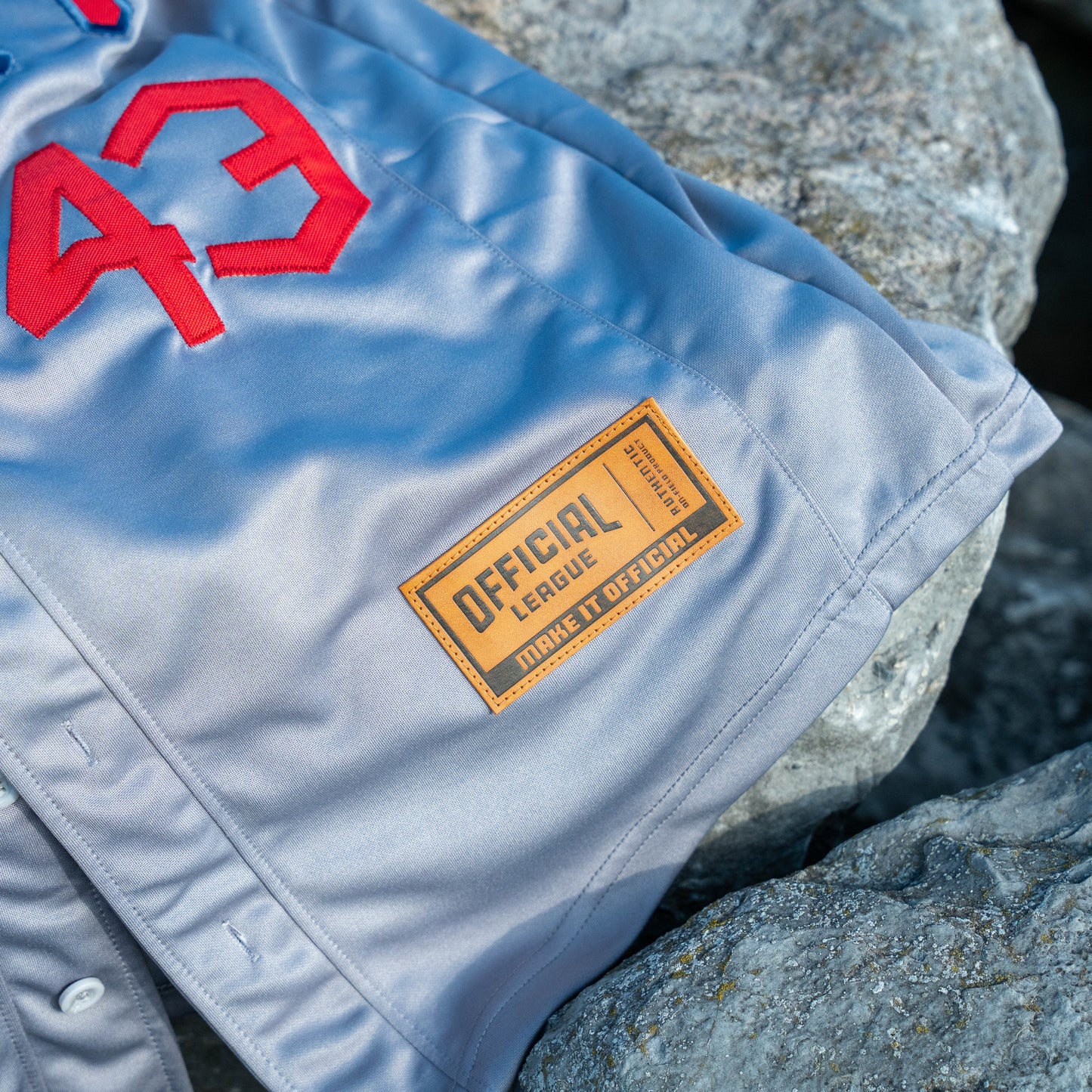Official League x Lake County Captains Away Grey Jersey