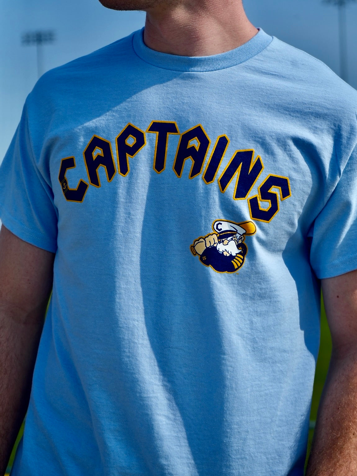 Lake County Captains Light Blue T-Shirt