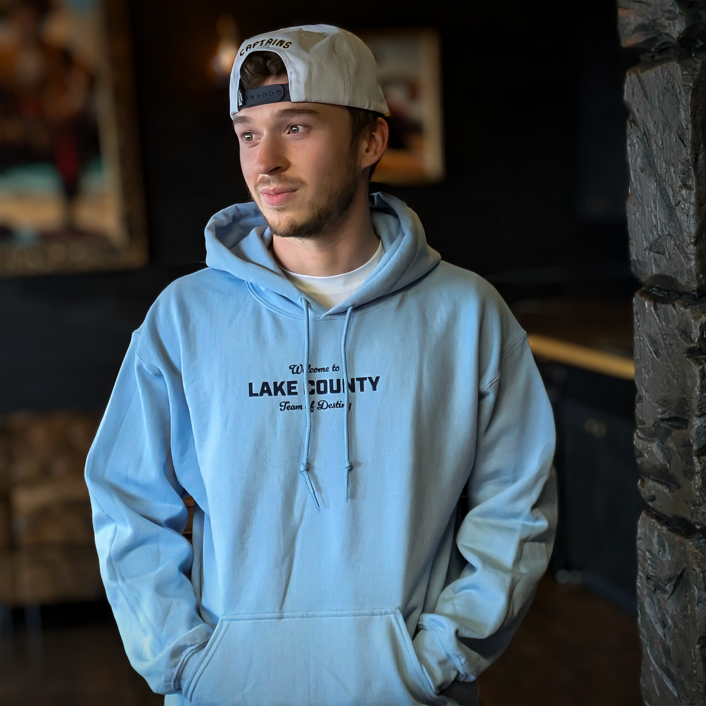 Official League x Lake County Captains 2024 Champions Team of Destiny Hoodie