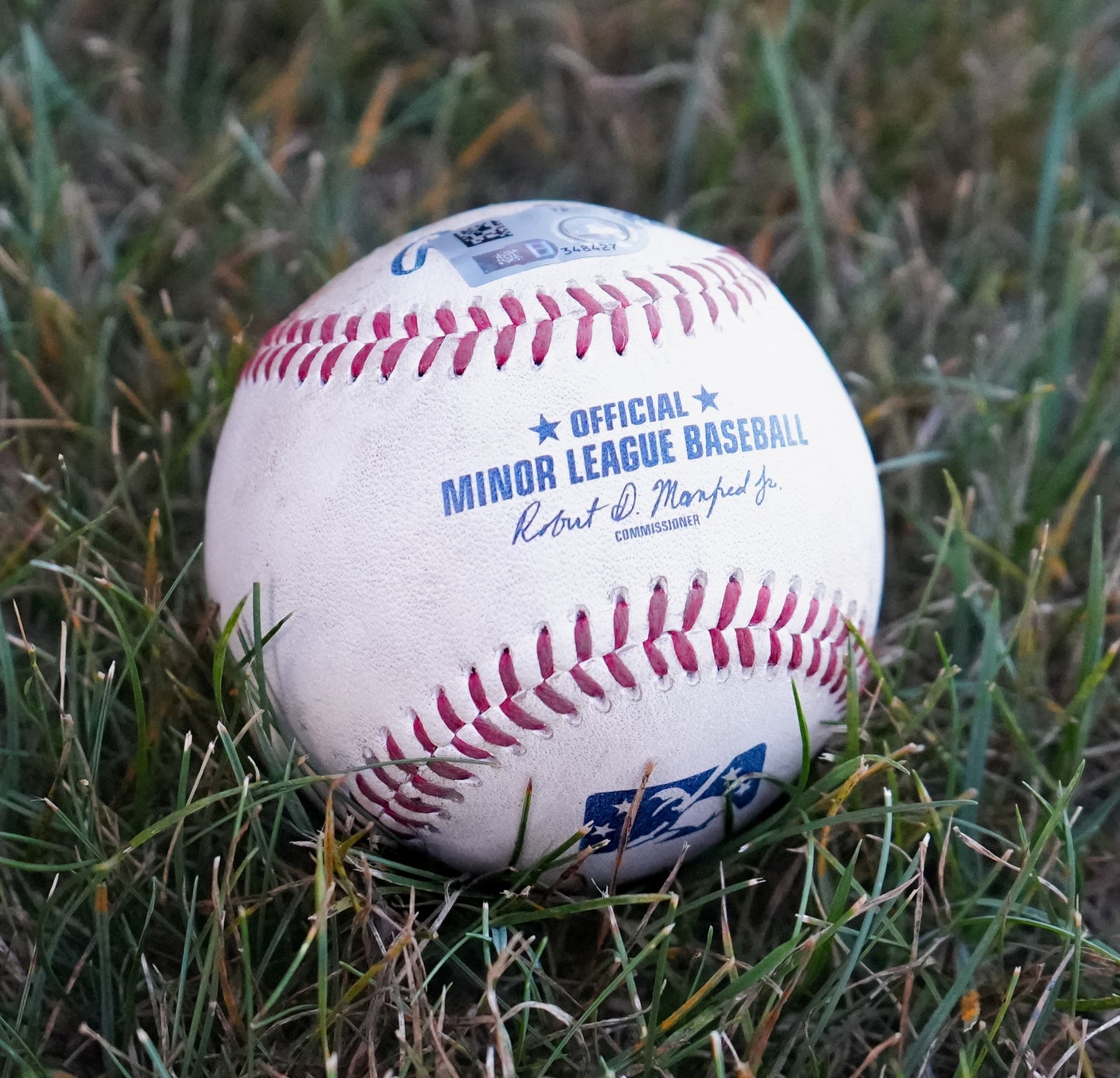 Authenticated Game Used Baseball (Jake Fox Single)