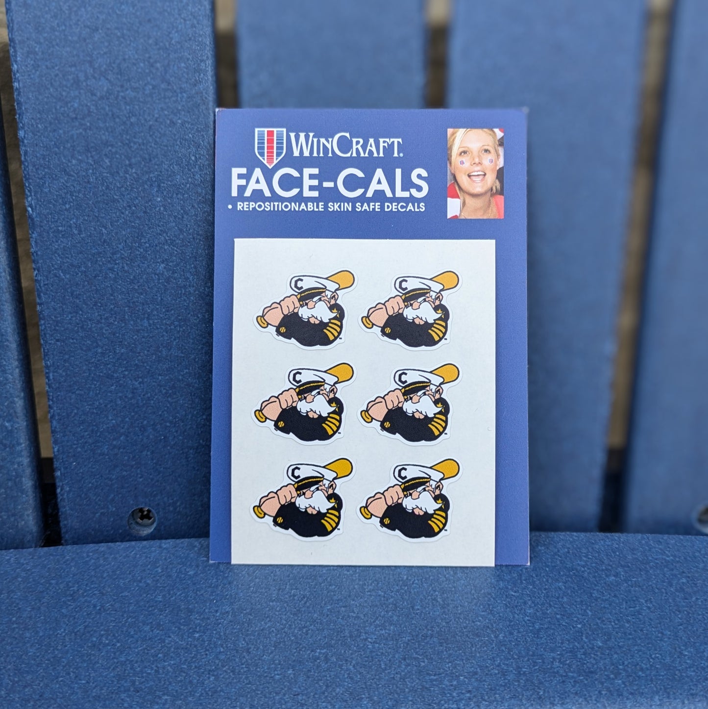 Lake County Captains Logo Face-cals