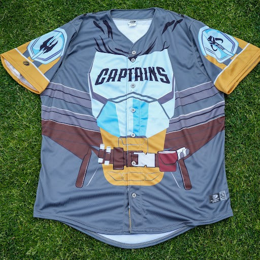 Lake County Captains Star Wars Game-Worn Jersey