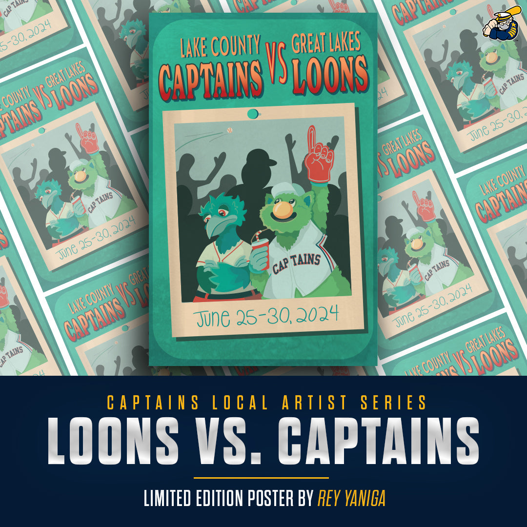 Captains Local Artist Series - Great Lakes Loons Artist 2024