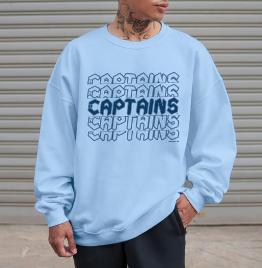 OL x Captains Layered Font Crewneck