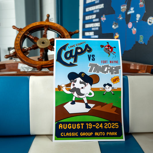 2025 Artist Series Poster: August 19th-23rd (TinCaps)