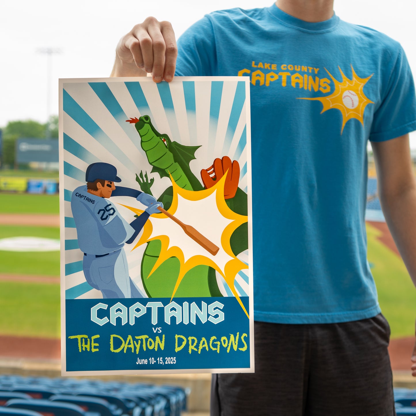 2025 Artist Series Poster: June 10th-15th (Dayton Dragons)