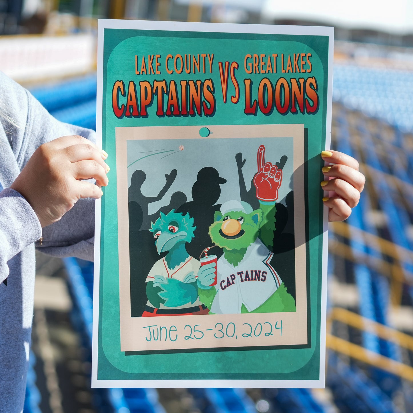 Art Series Poster (June 25-30 Great Lakes Loons)