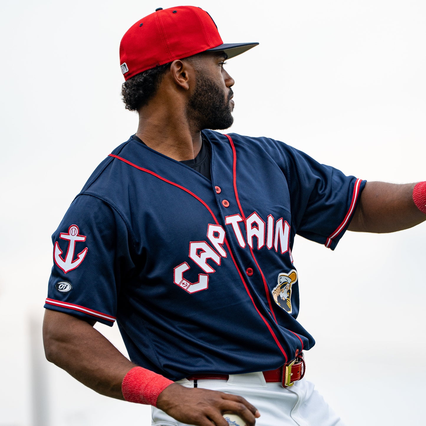 Official League x Lake County Captains Alternate Navy Jersey