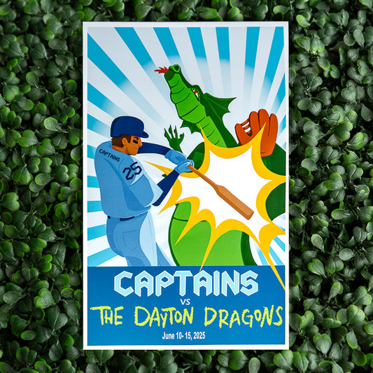2025 Artist Series Poster: June 10th-15th (Dayton Dragons)