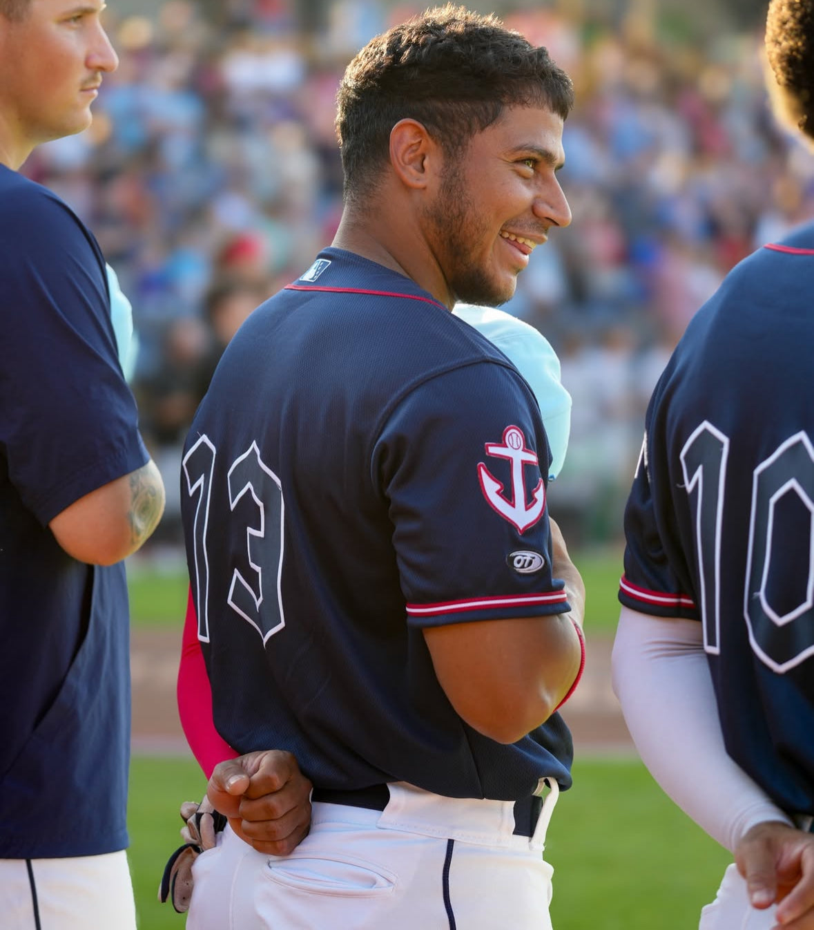 Game Worn - Navy Fourth of July Jersey
