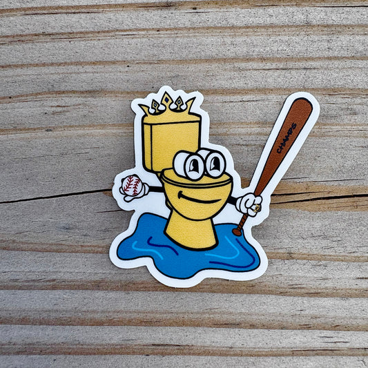 Golden Throne Sticker