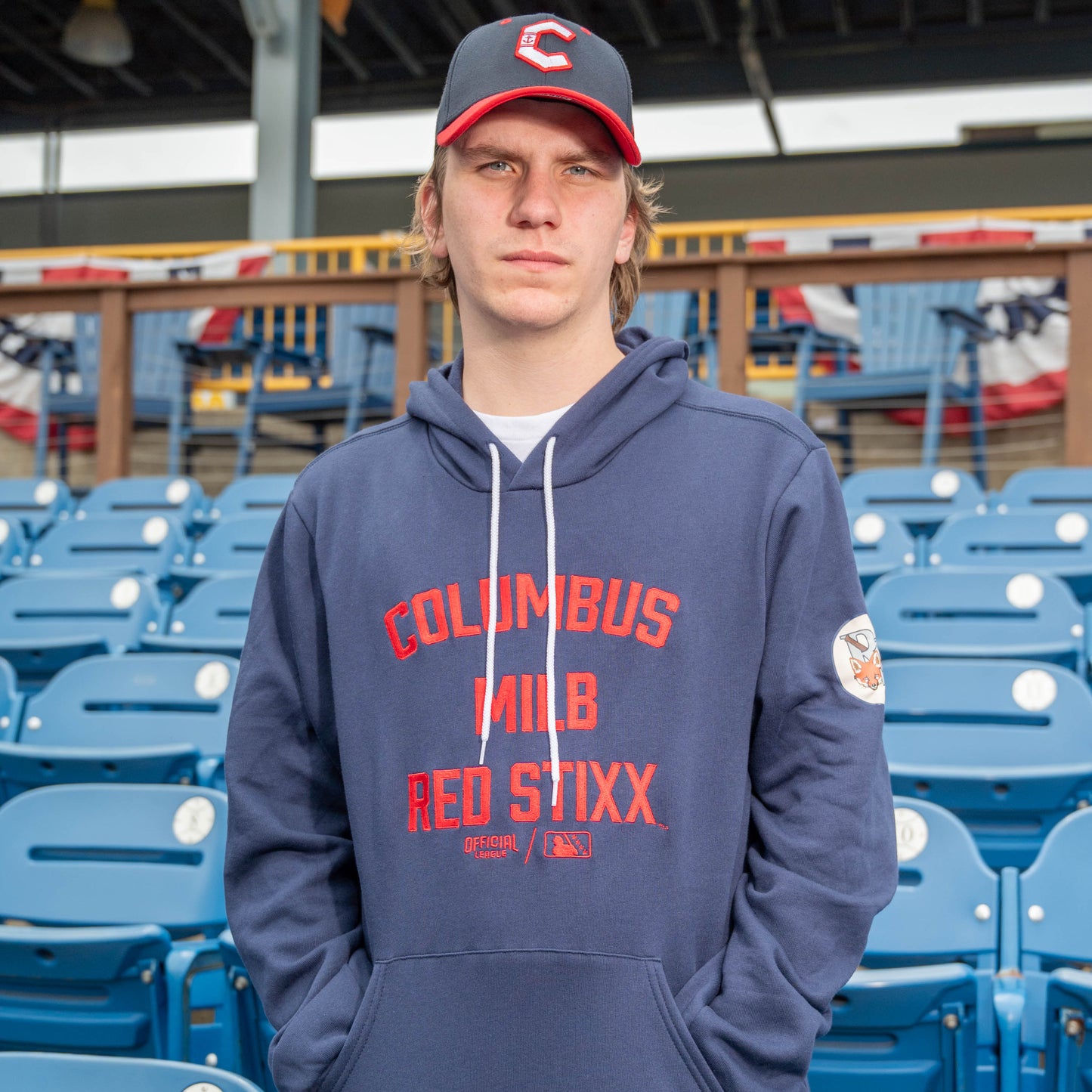 Official League x Lake County Captains - RedStixx Hoodie