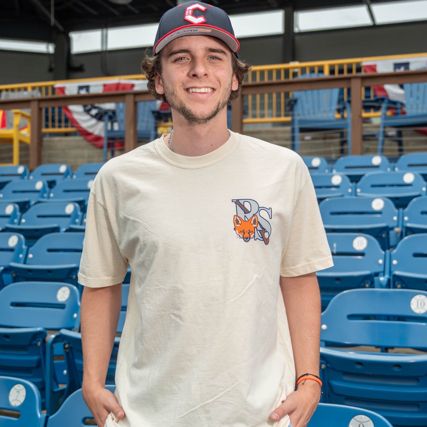 Official League x Lake County Captains - RedStixx Tee