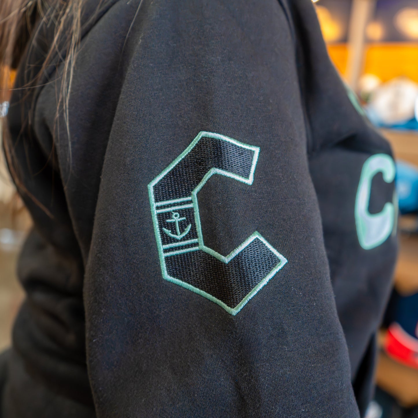Official League x Lake County Fish Fry's Embroidered Hoodie