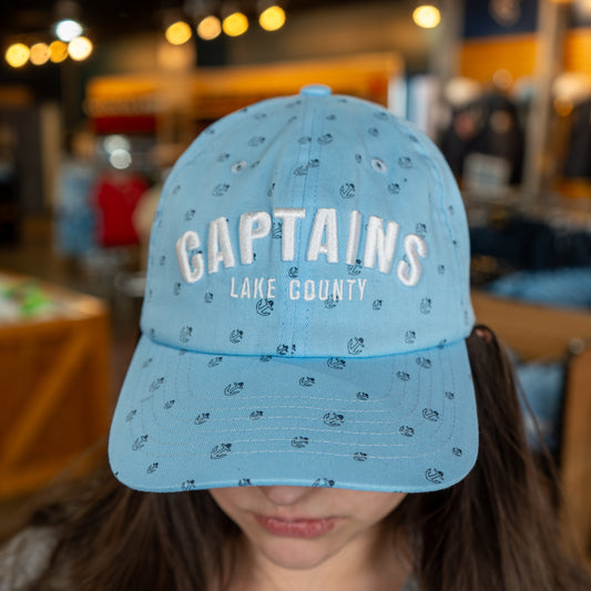 Official League x Lake County Captains - Women's Anchor Hat - The Poppy