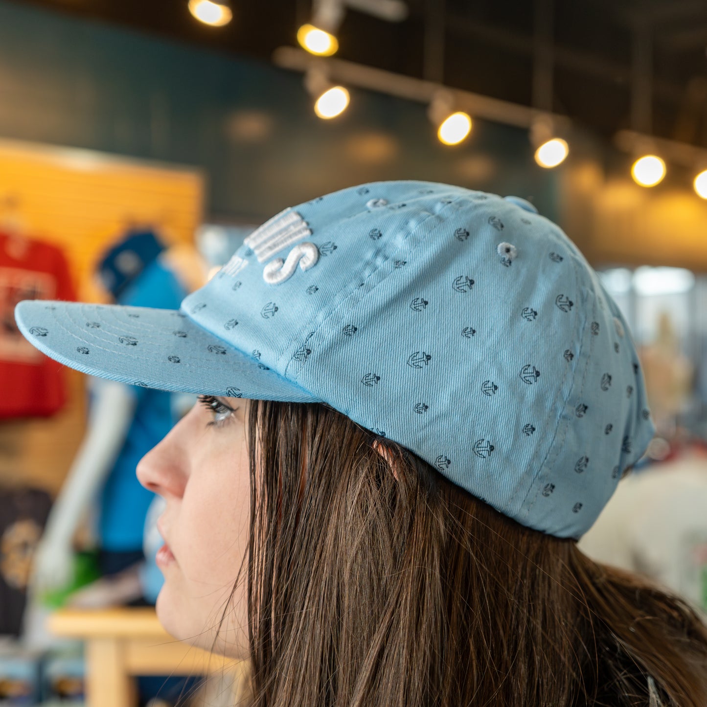 Official League x Lake County Captains - Women's Anchor Hat - The Poppy
