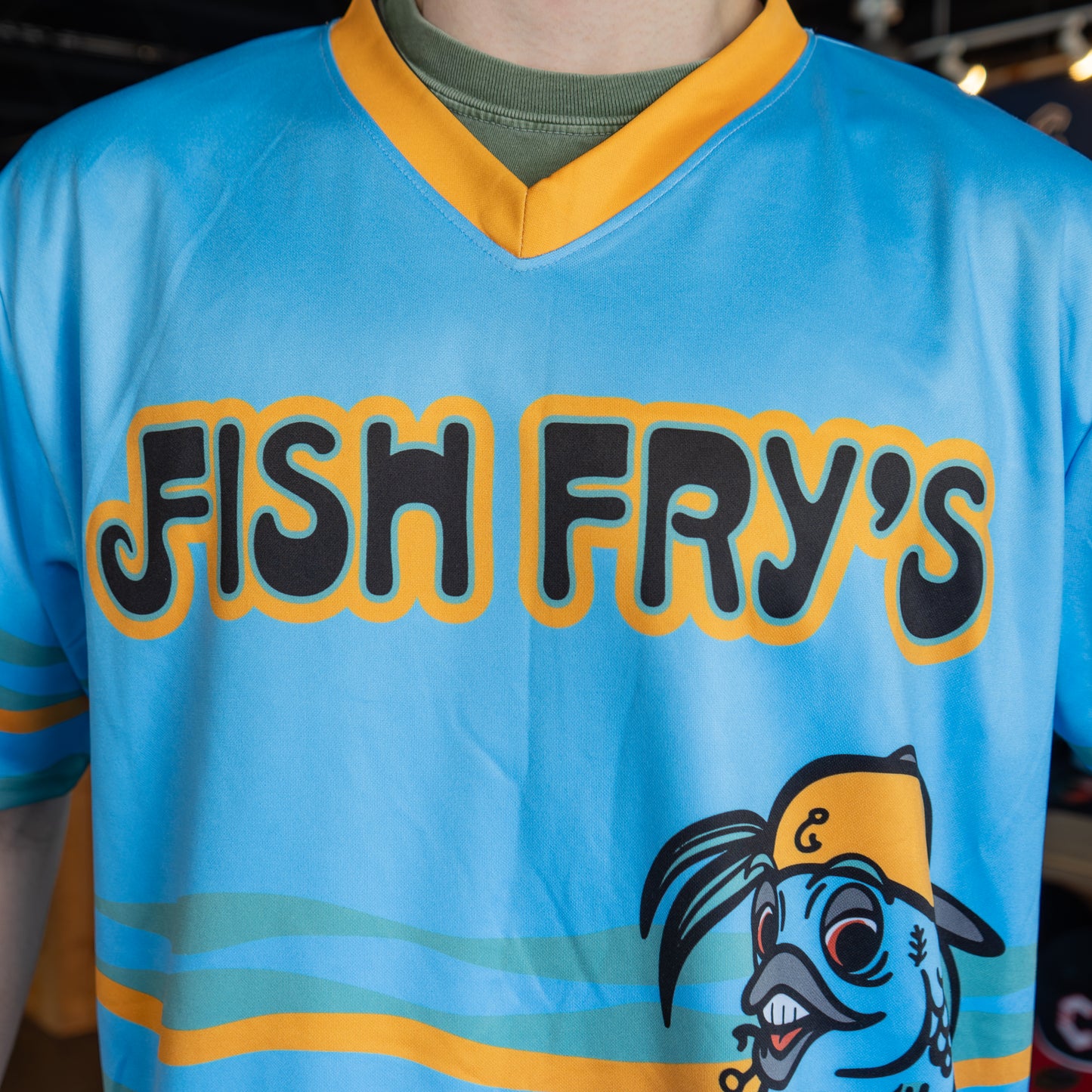 Official League x Lake County Fish Fry's Youth Jersey