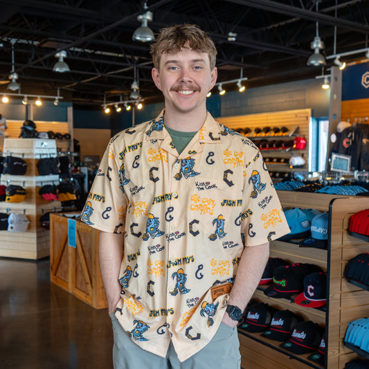 Official League x Lake County Fish Fry's Hawaiian Shirt
