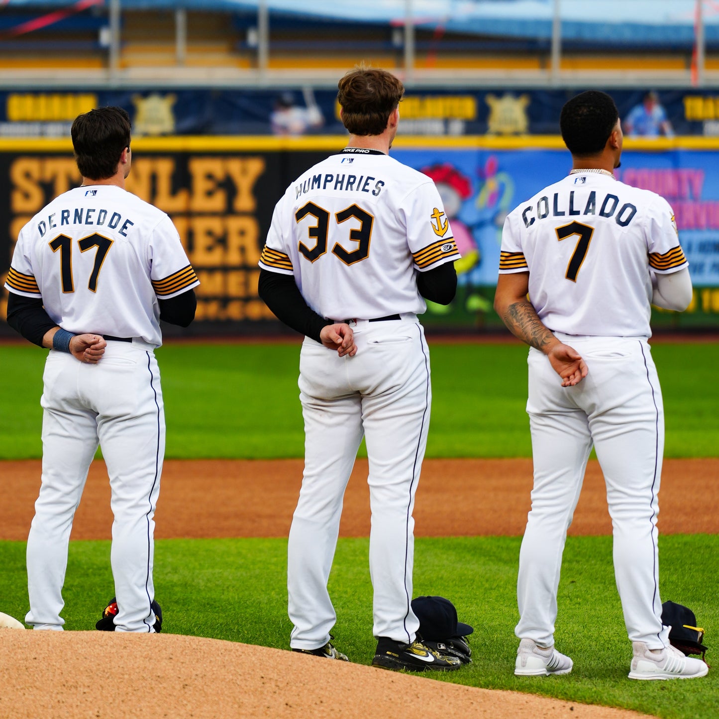 Official League x Lake County Captains Home White Jersey