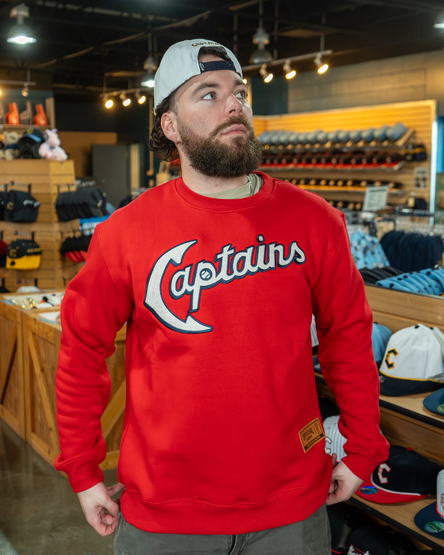 Official League x Lake County Captains - Full Script Red Crew