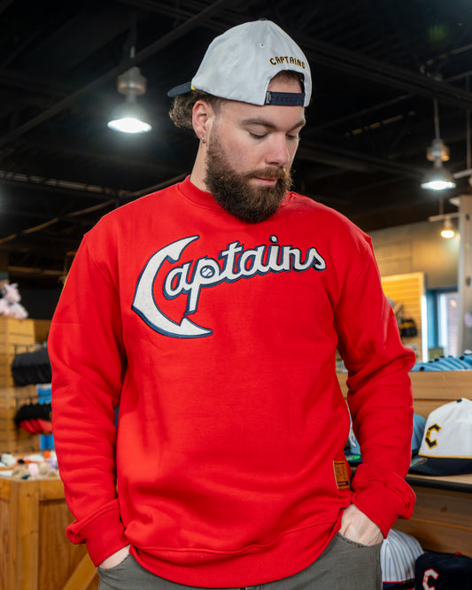 Official League x Lake County Captains - Full Script Red Crew