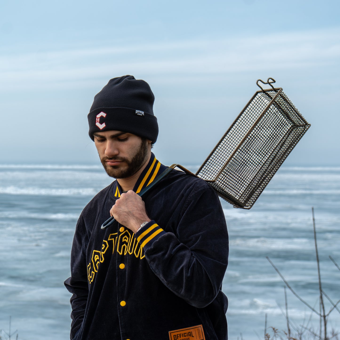 Official League x Lake County Captains - C Logo Beanie