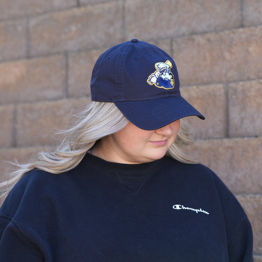 Navy New Era 920 Adj Cap with Home Logo