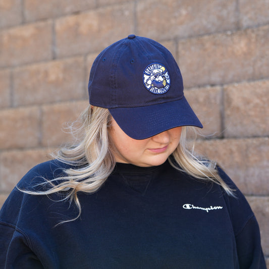 Navy Adjustable New Era 920 Cap - Primary Logo