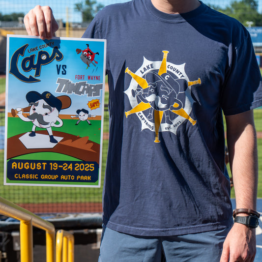2025 Artist Series T-Shirt: August 19th-23rd (TinCaps)