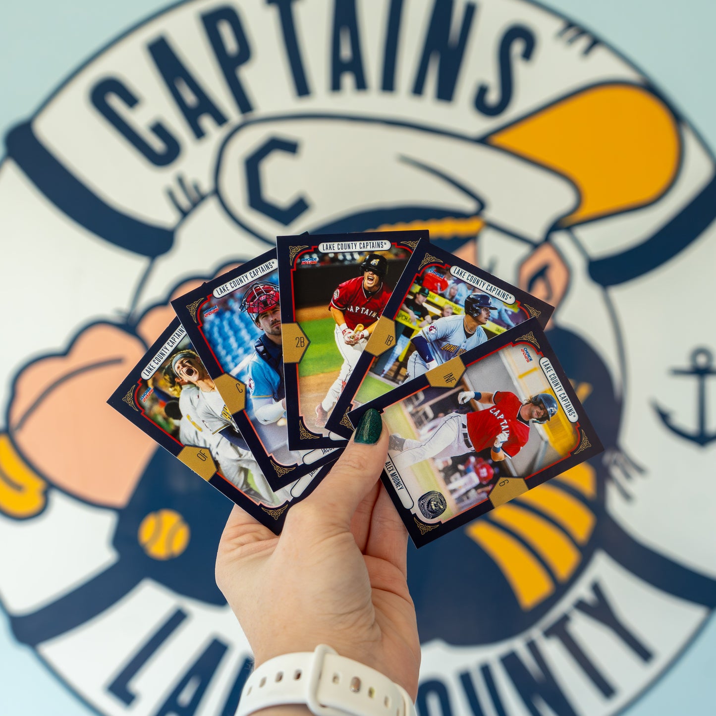 Lake County Captains 2024 Midwest League Champions Team Card Set