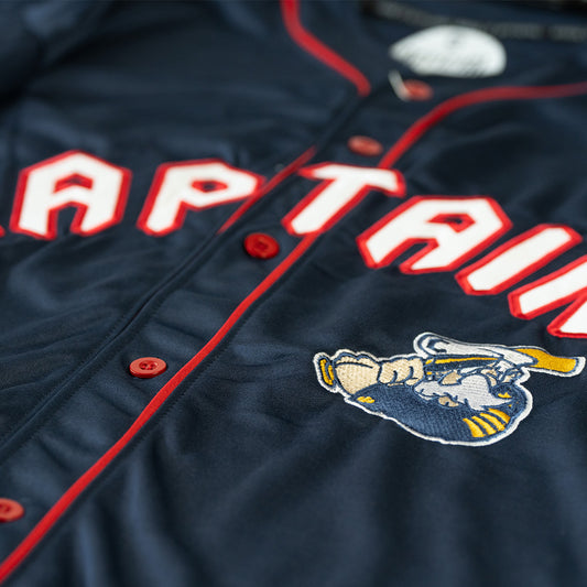 Youth OL x Lake County Captains Navy Jersey