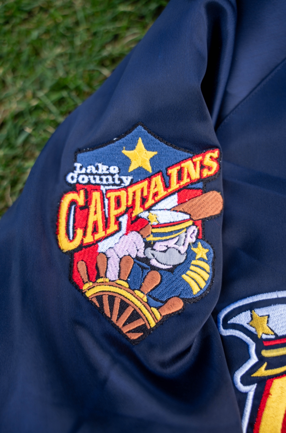 Captains Throwback Satin Jacket