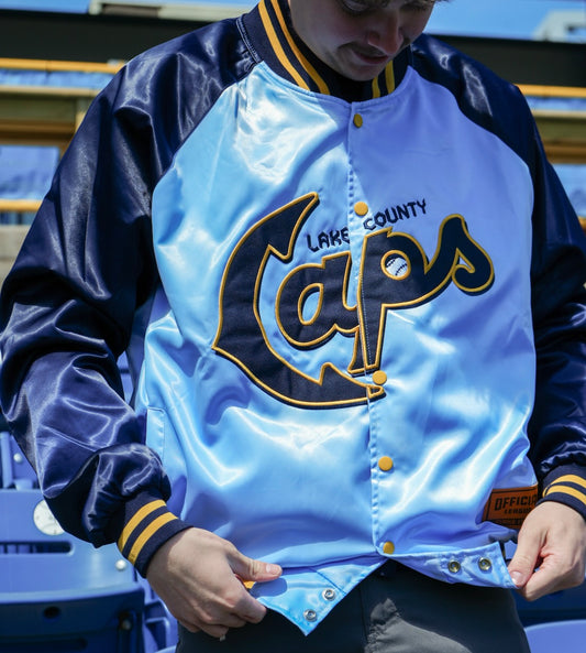 Official League x Lake County Captains OG Satin Jacket
