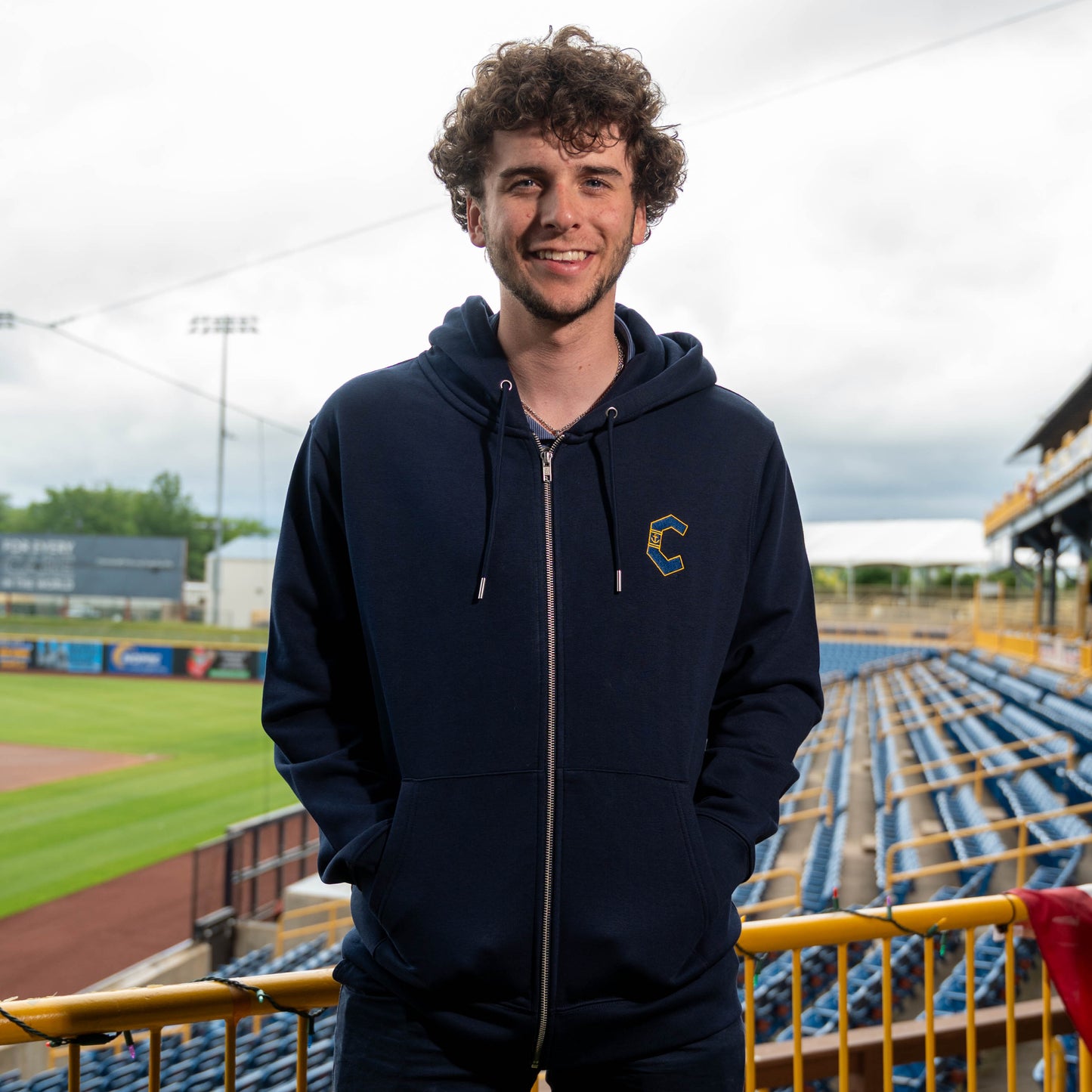 Official League x Lake County Captains - Full Zip Hoodie