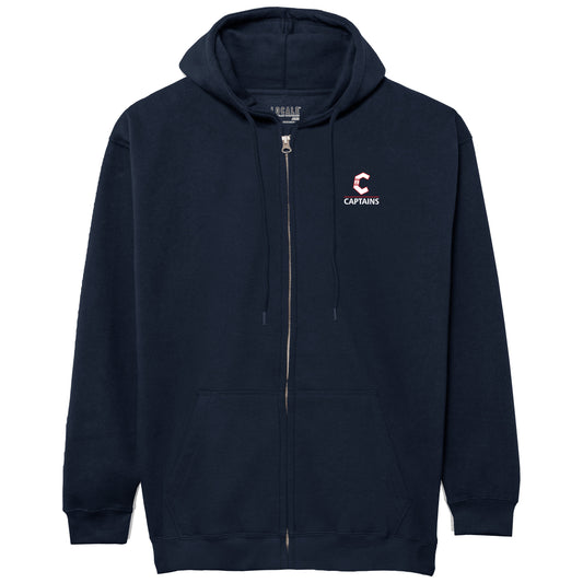 Captains C Logo Embroidered Full Zip-up