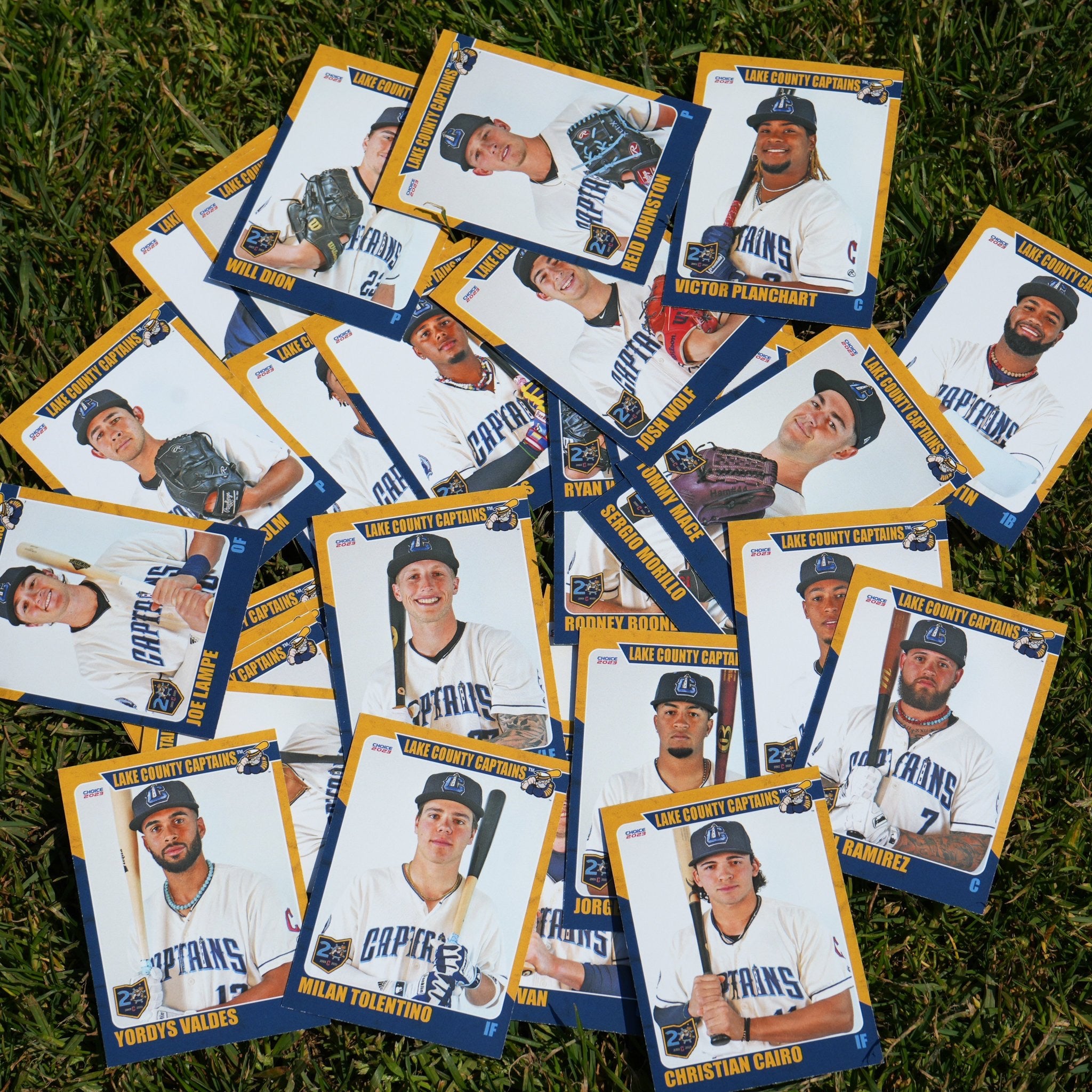 2023 Lake County Captains Team Card Set Lake County Captains Shop