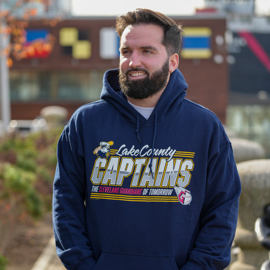 Navy Cleveland Guardians Affliate Hoodie