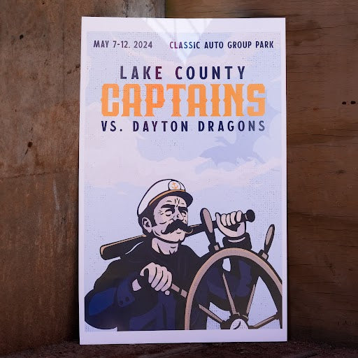 Art Series Poster (May 7-May 12 Dayton Dragons)