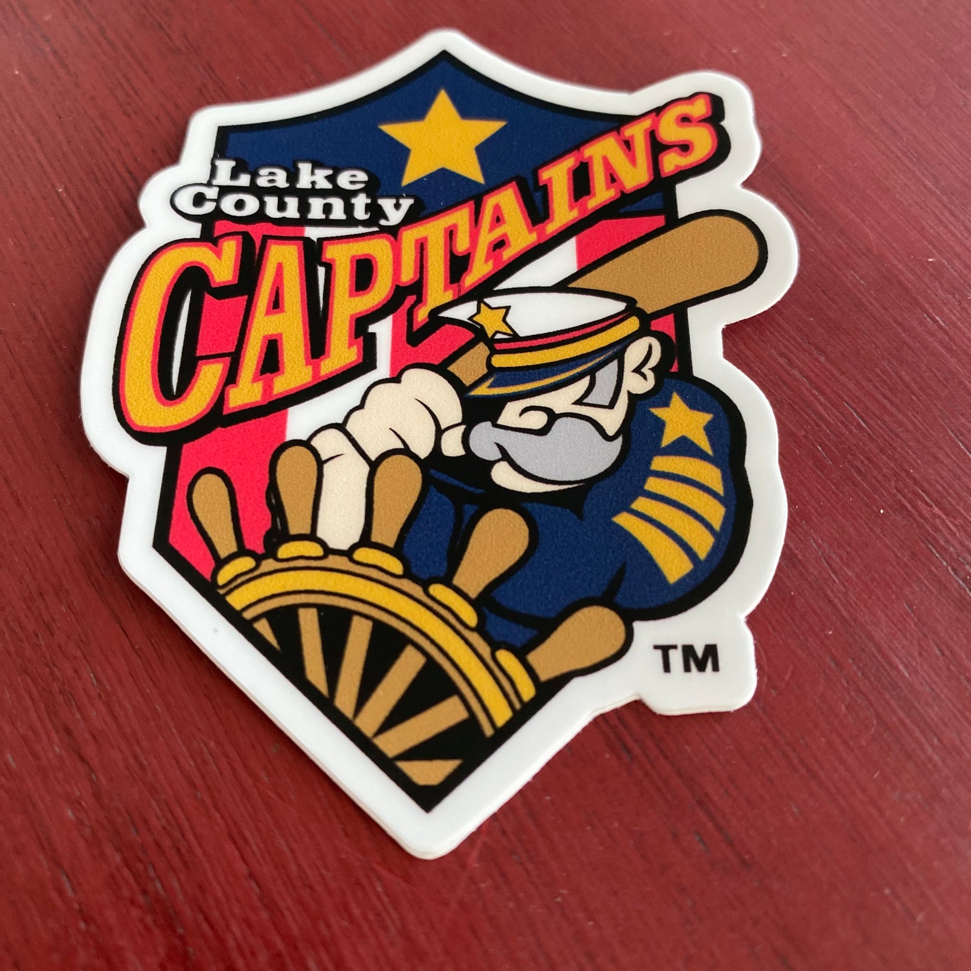 Captains Logo Sticker – Lake County Shop Captains